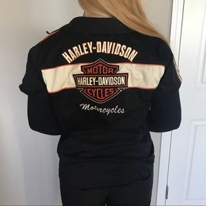 Harley Davidson ZIP up shirt